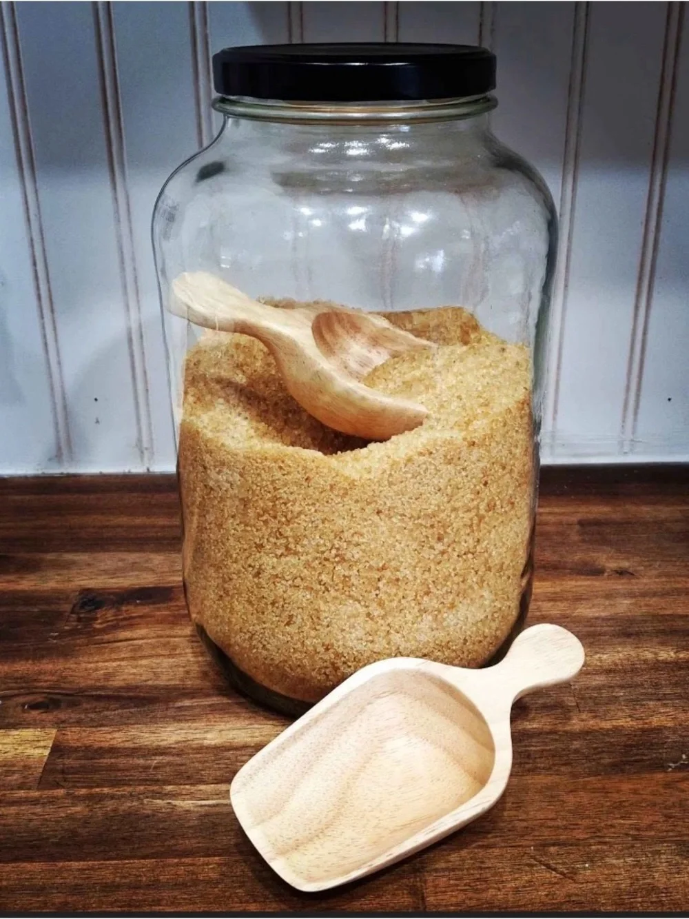 Hearth & Hand Wooden Small Serving Scoops - Natural Light Wood (Set of 2) - NWT - Picture 4 of 8